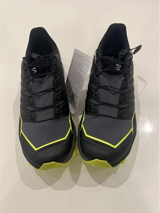 $139 SALMON Thundercross Men’s 11.5 Trail Running Shoes Black 472954 main image 10